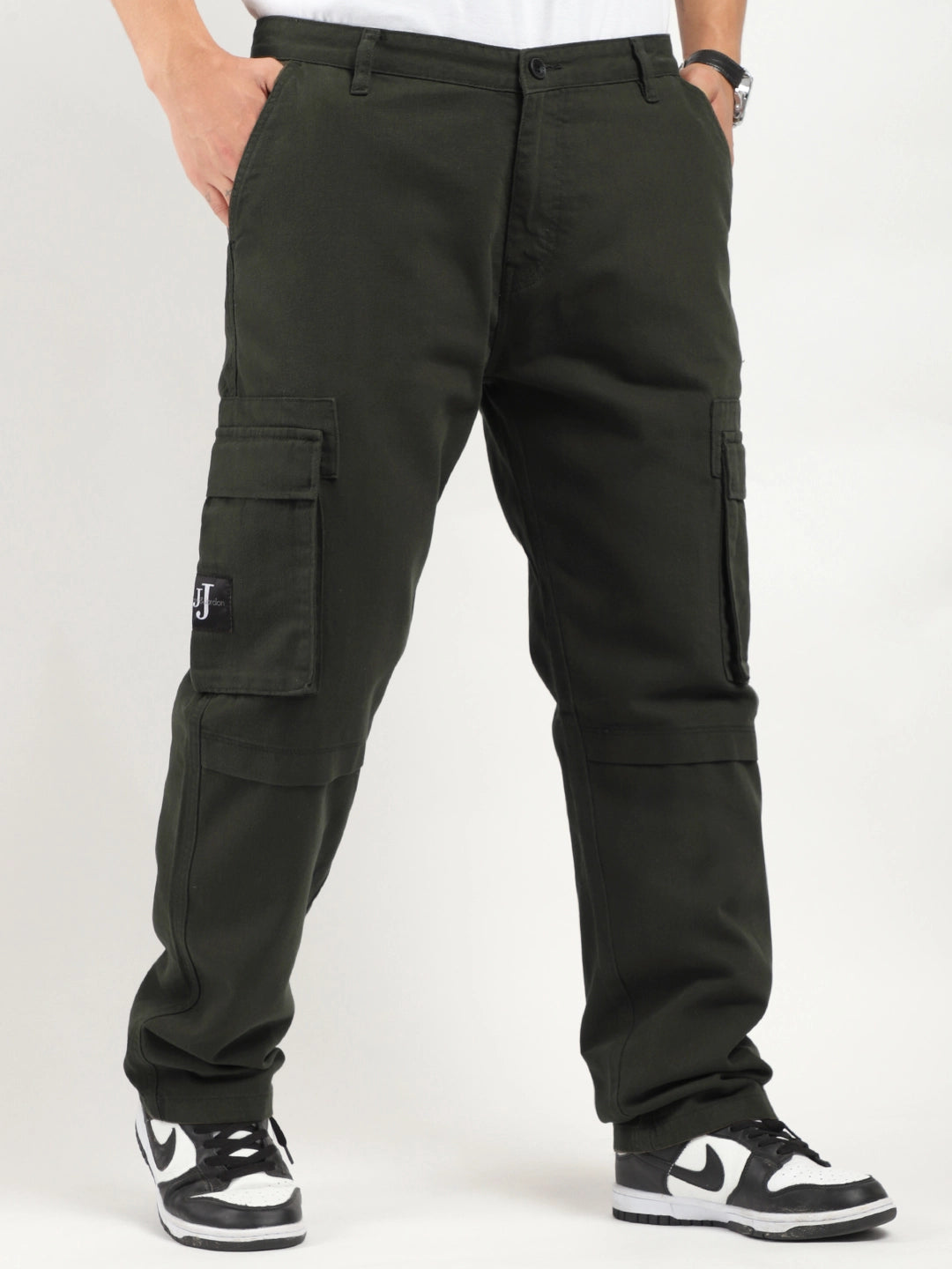 Tornado Full Length Dark Olive Plus size Cargo