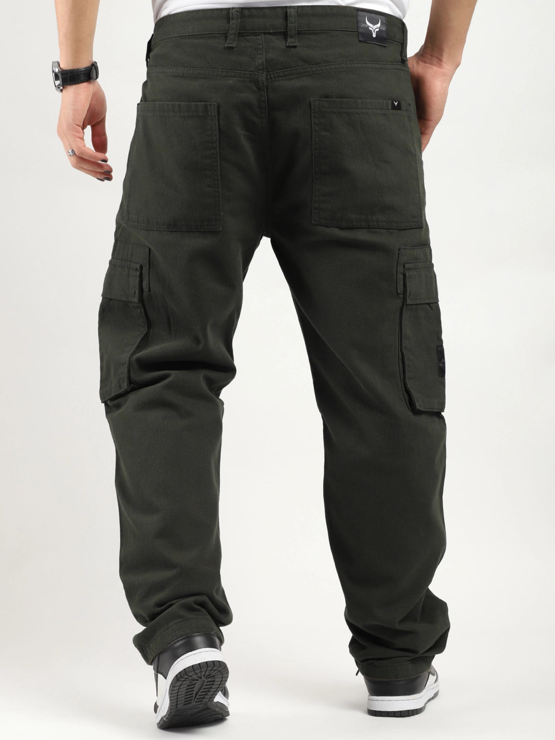 Tornado Full Length Dark Olive Plus size Cargo