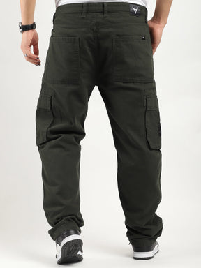 Tornado Full Length Dark Olive Plus size Cargo