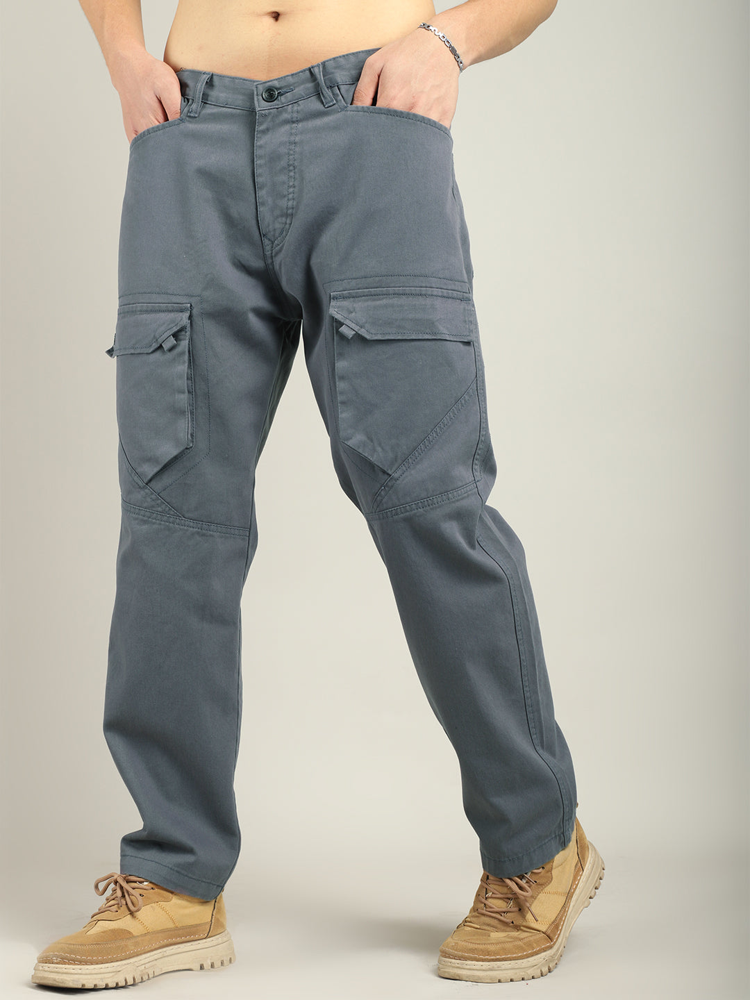 Jackson Pocket Cargo Dark Ash Grey