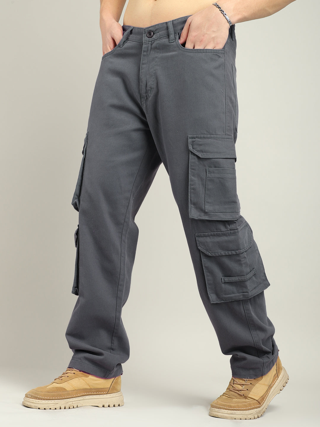 Z 8 Pocket Grey Cargo