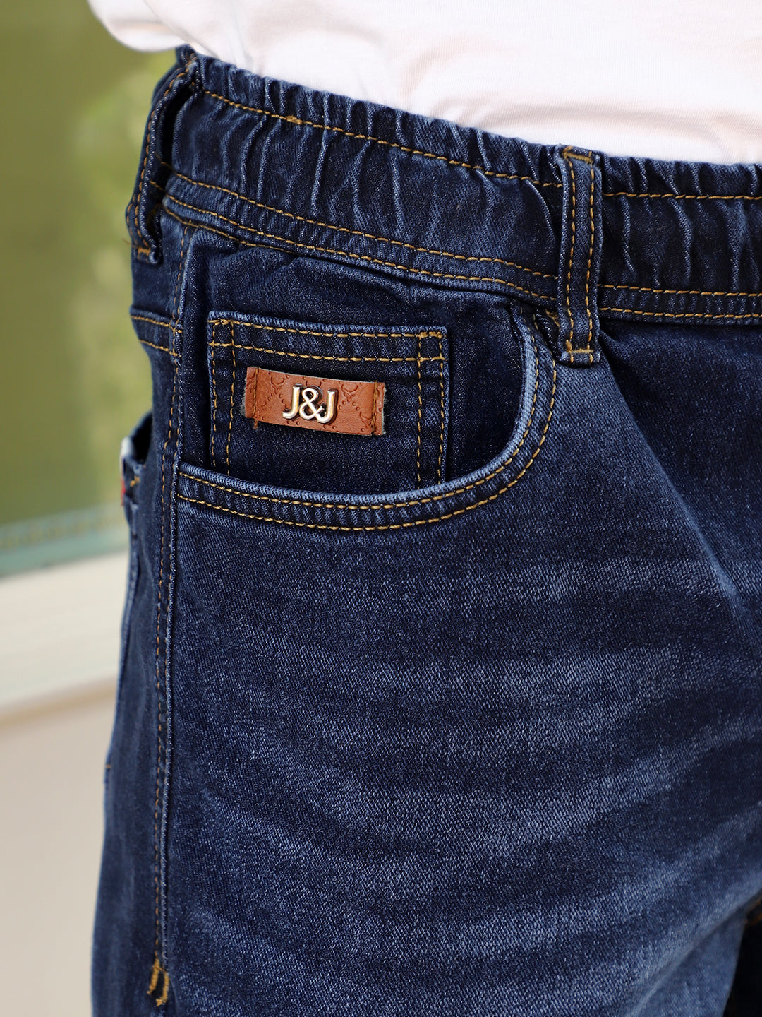 Warzone Blue Denim Carrot Fit Jeans