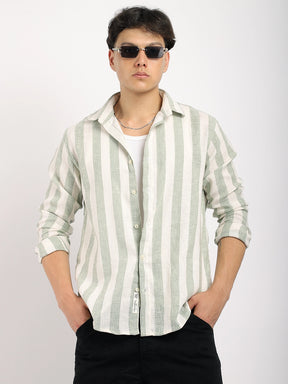 Crimson Green Full Sleeve Shirt