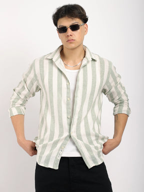 Crimson Green Full Sleeve Shirt