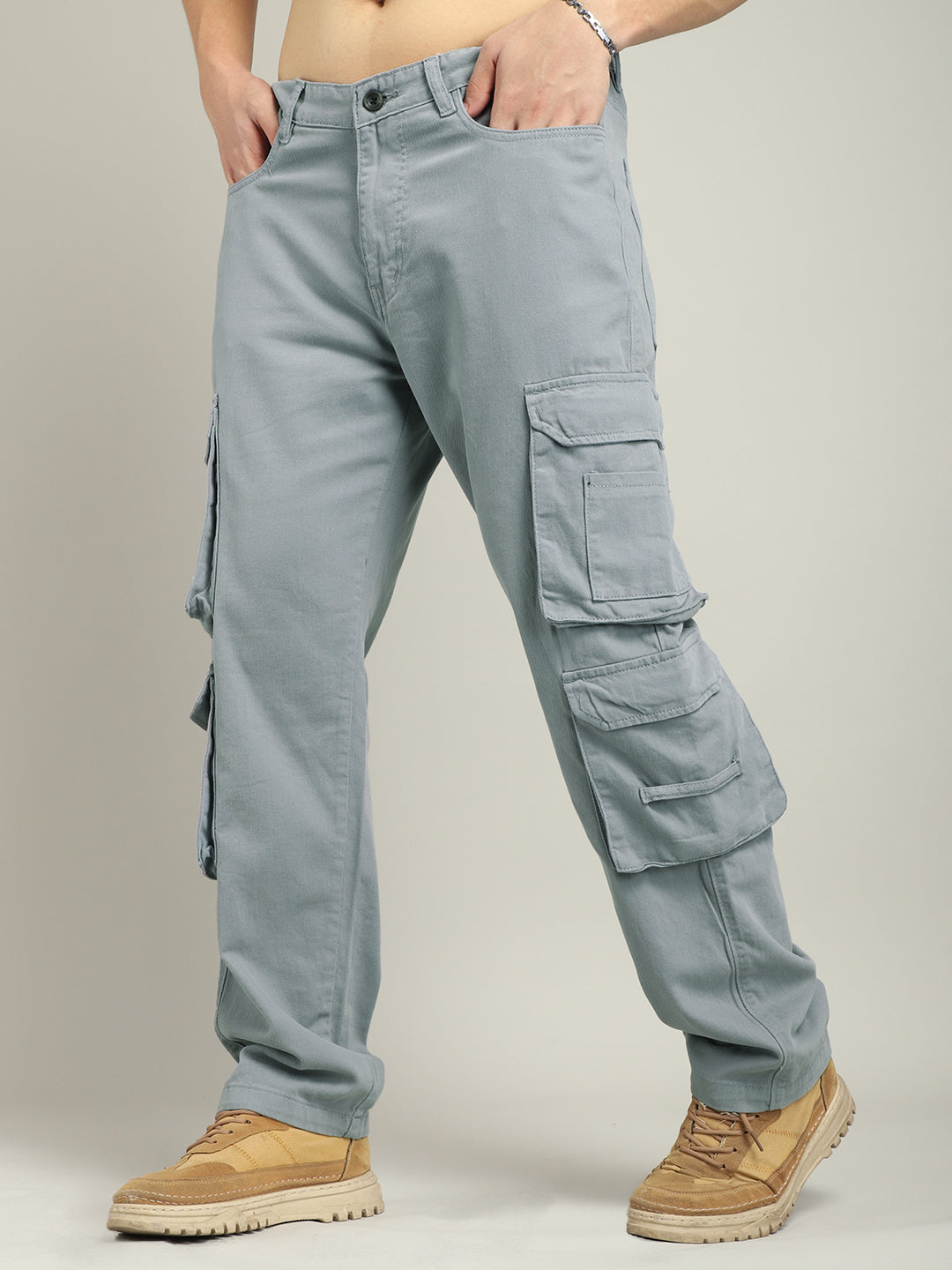 Z 8 Pocket Ash Grey Cargo