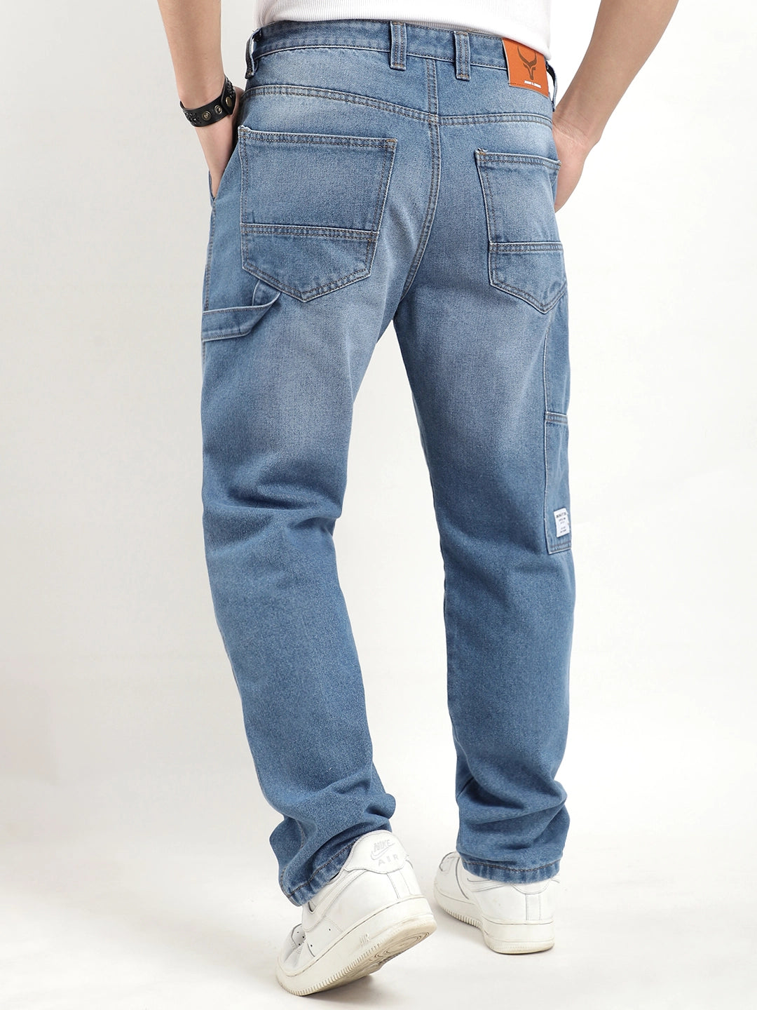 Royal Stitch Light Blue Denim Cargo