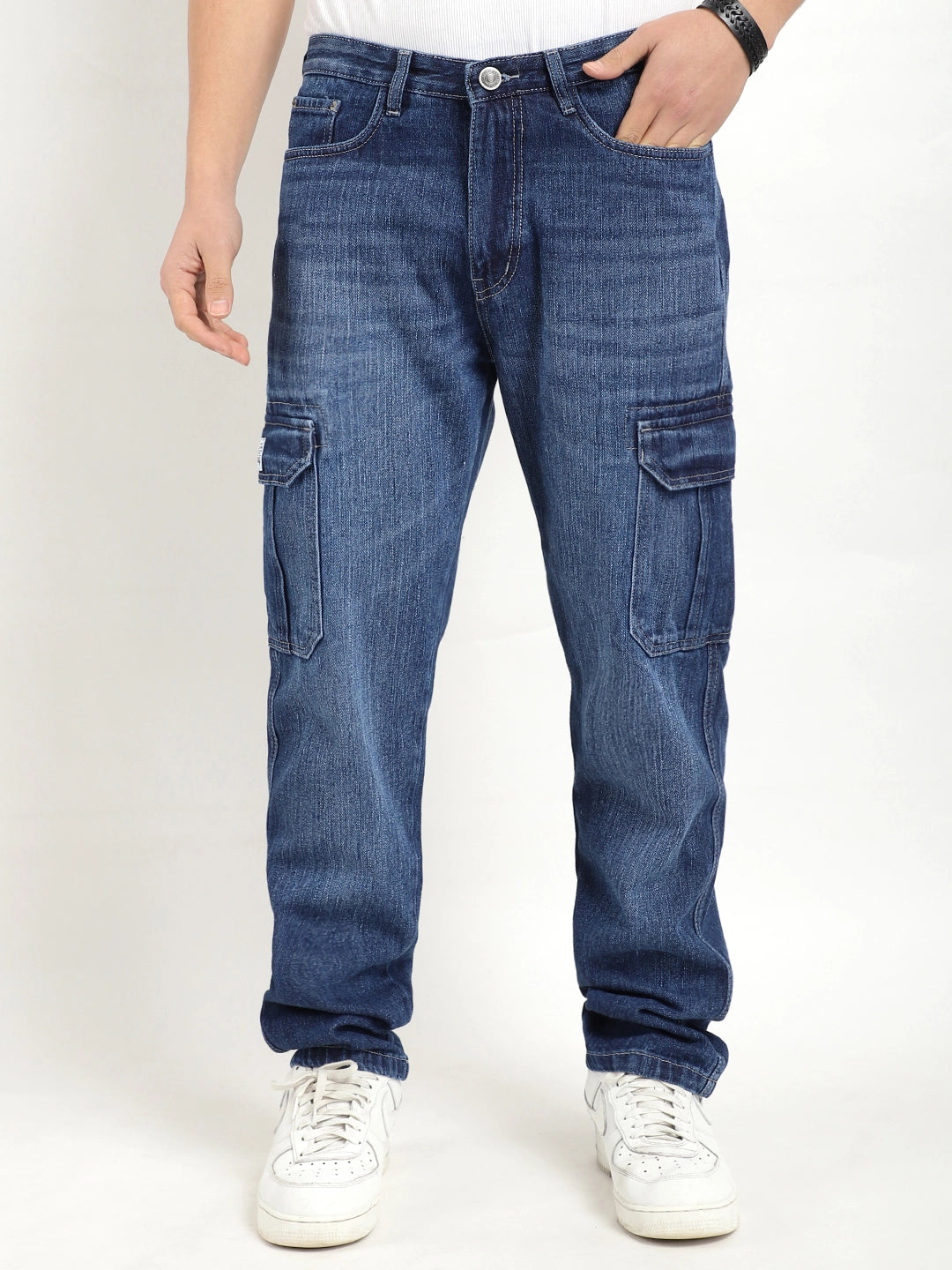 Chester Threads Blue Denim Cargo