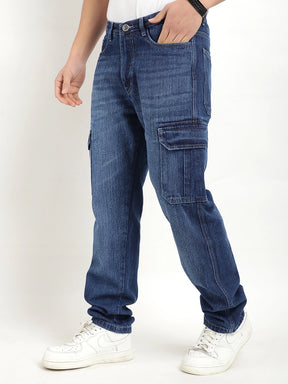 Chester Threads Blue Denim Cargo