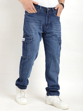 Chester Threads Blue Denim Cargo