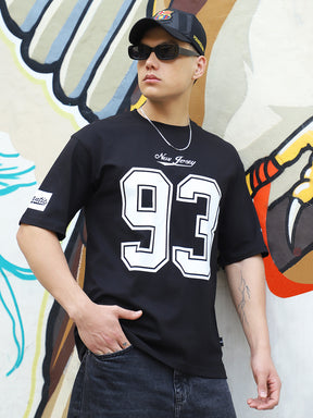 Unholy Heat Black Oversized T-Shirt