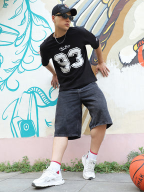 Unholy Heat Black Oversized T-Shirt
