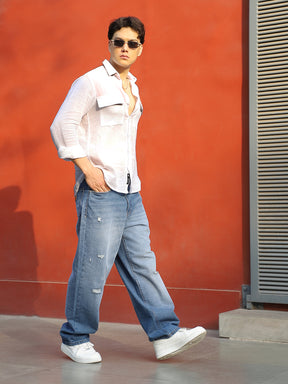 Fusion Boom Light Blue Denim Jeans
