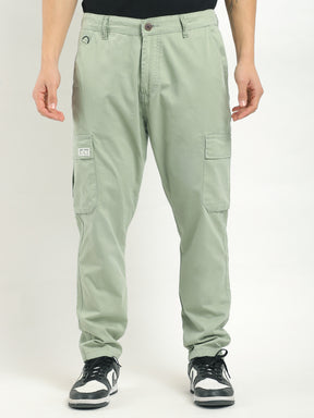 Crest Wears Pistachio Green Cotton Cargo