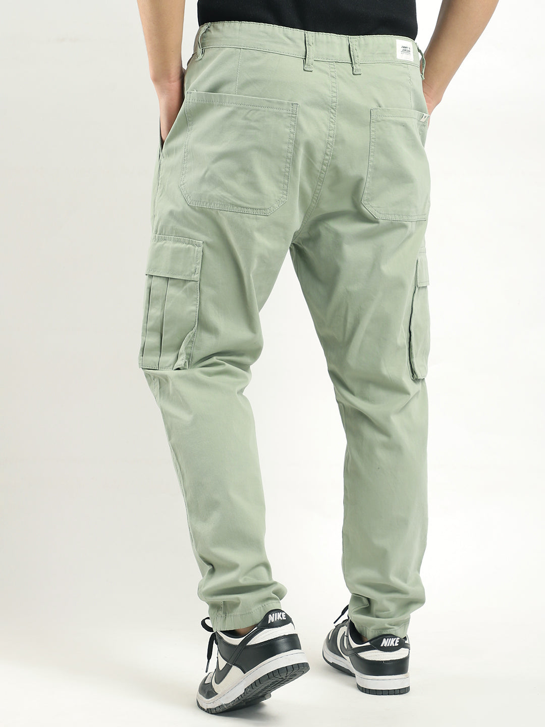 Crest Wears Pistachio Green Cotton Cargo