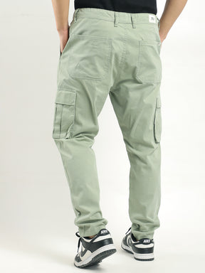 Crest Wears Pistachio Green Cotton Cargo