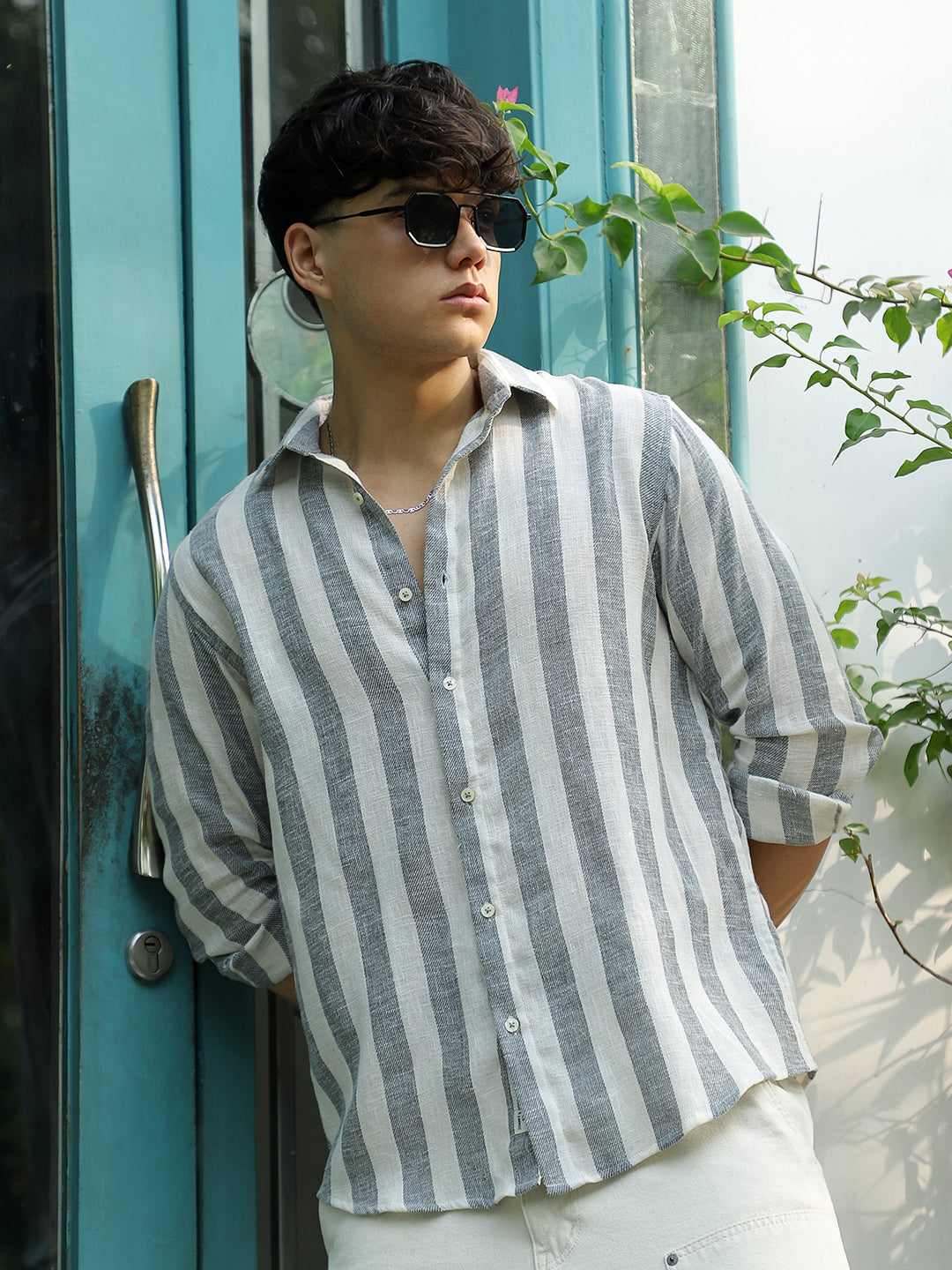 Crimson Black Full Sleeve Shirt