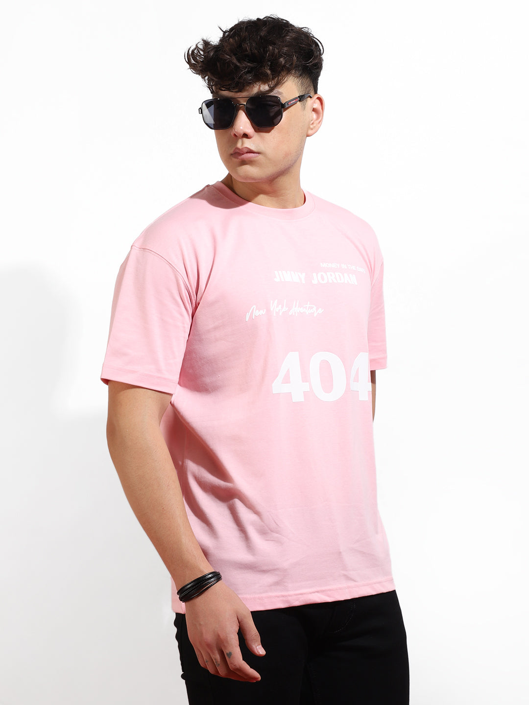 Tryna Oversized Pink T-Shirt