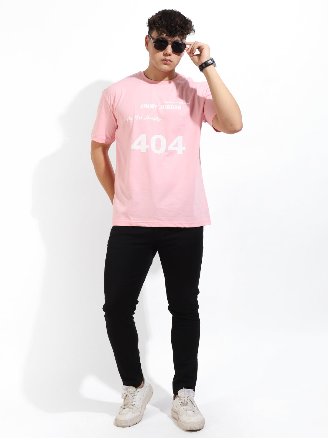 Tryna Oversized Pink T-Shirt