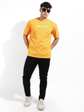 On Air Oversized Orange T-Shirt