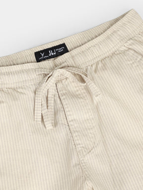 Arabic Linen Fawn Trouser