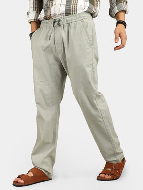 Arabic Linen Ash Grey Trouser