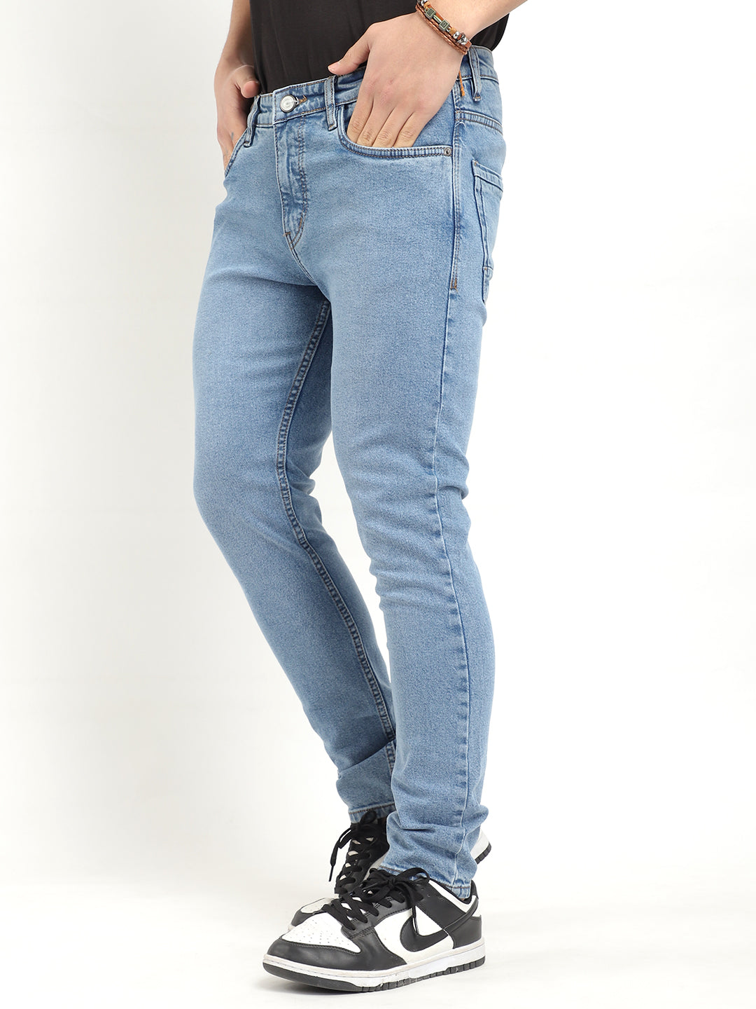 Indigo Light Blue Denim Jeans