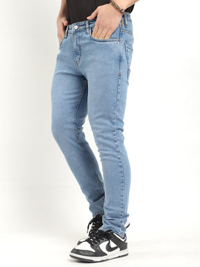 Indigo Light Blue Denim Jeans