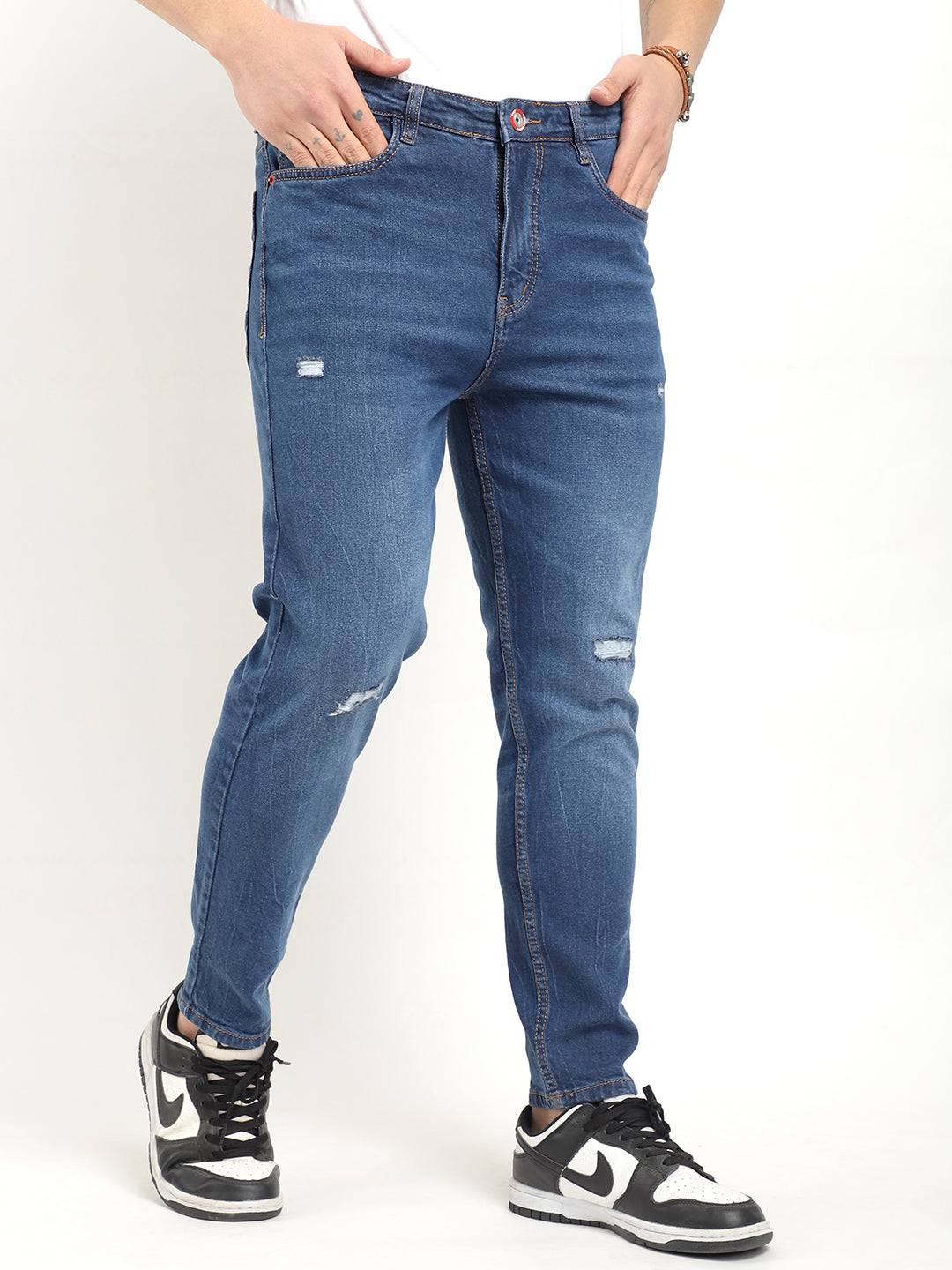 Covent Luxe Dark Blue Denim Jeans