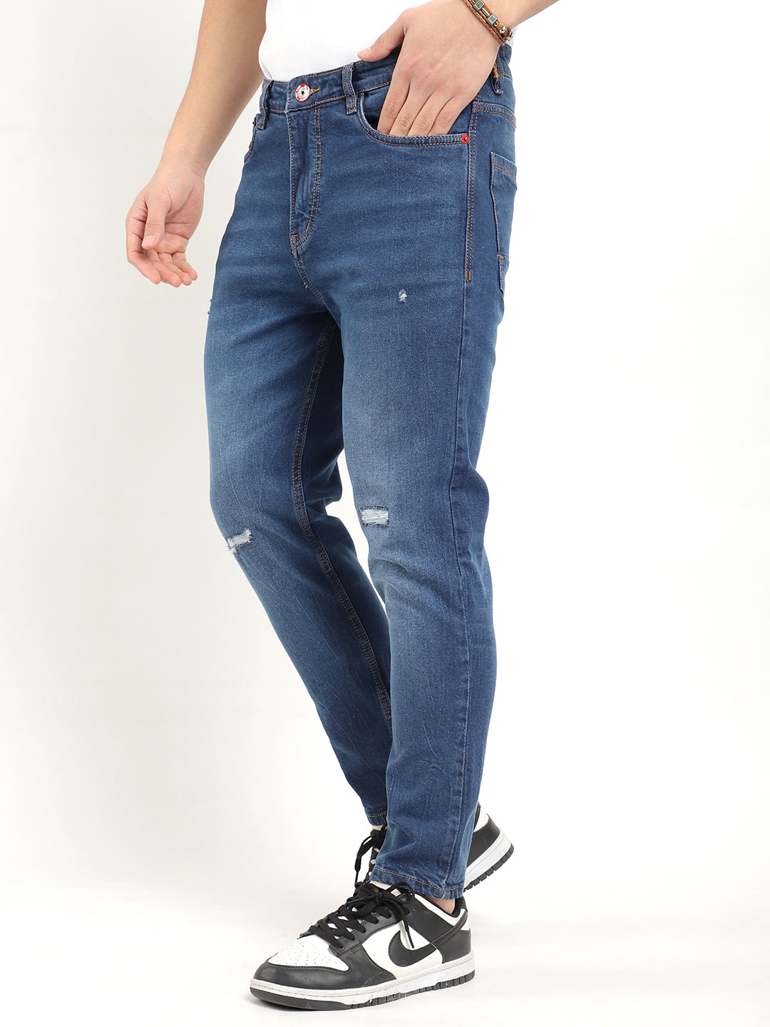 Covent Luxe Dark Blue Denim Jeans