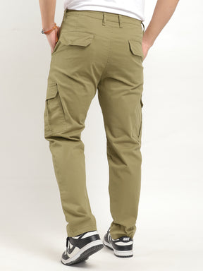 Regal Wears Khaki Cotton Cargo