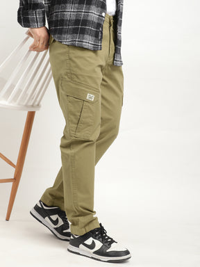 Regal Wears Khaki Cotton Cargo