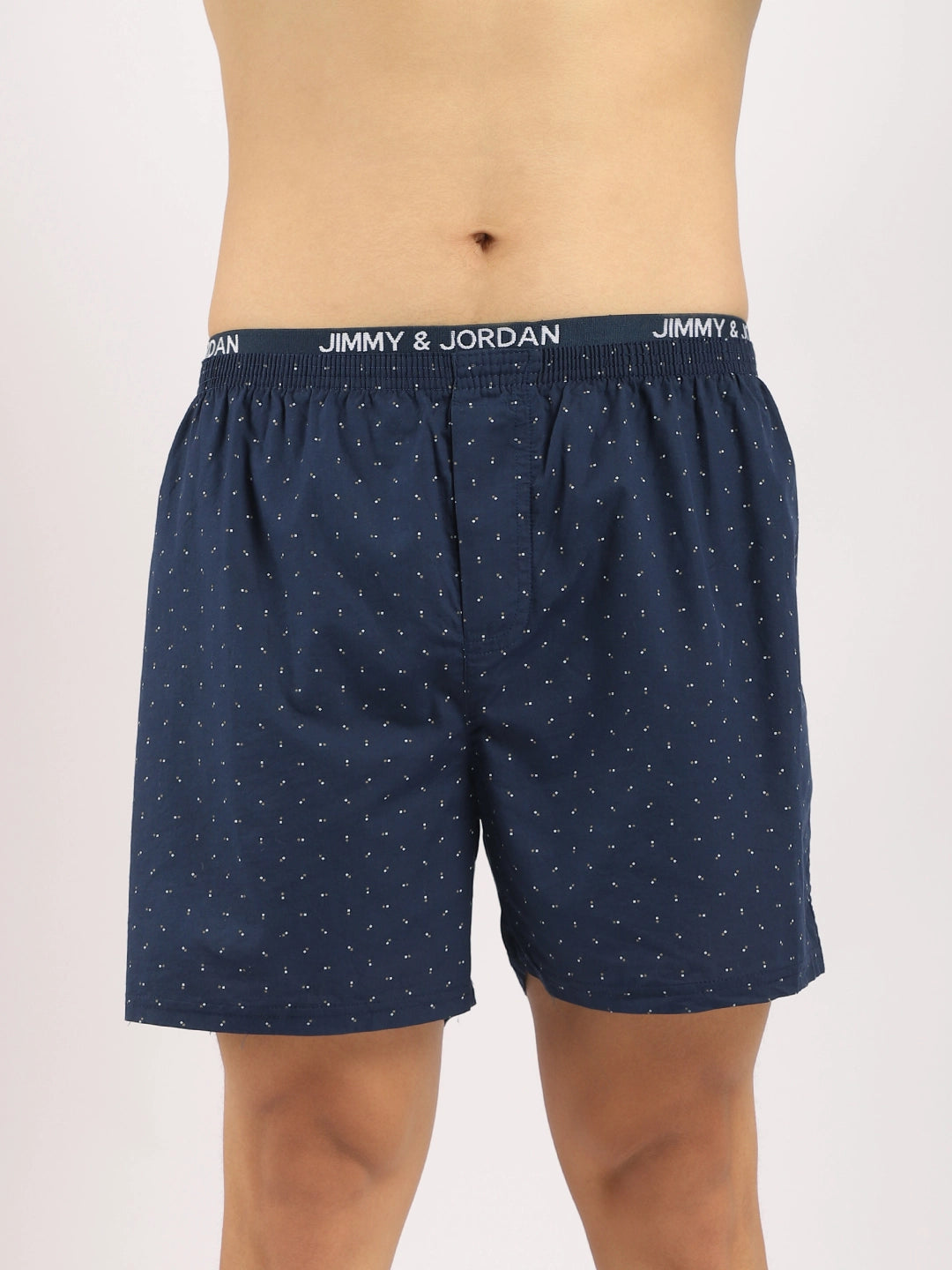 Midnight Dice Print Dark Blue Boxer