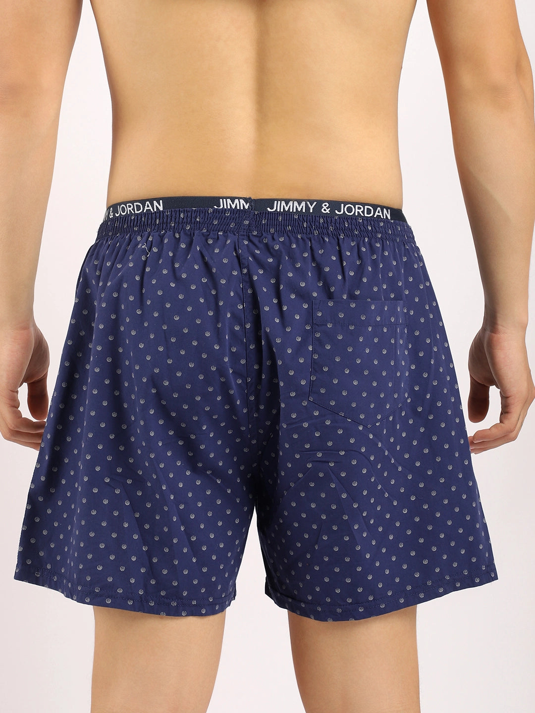 Wild Flower Navy Blue Boxer