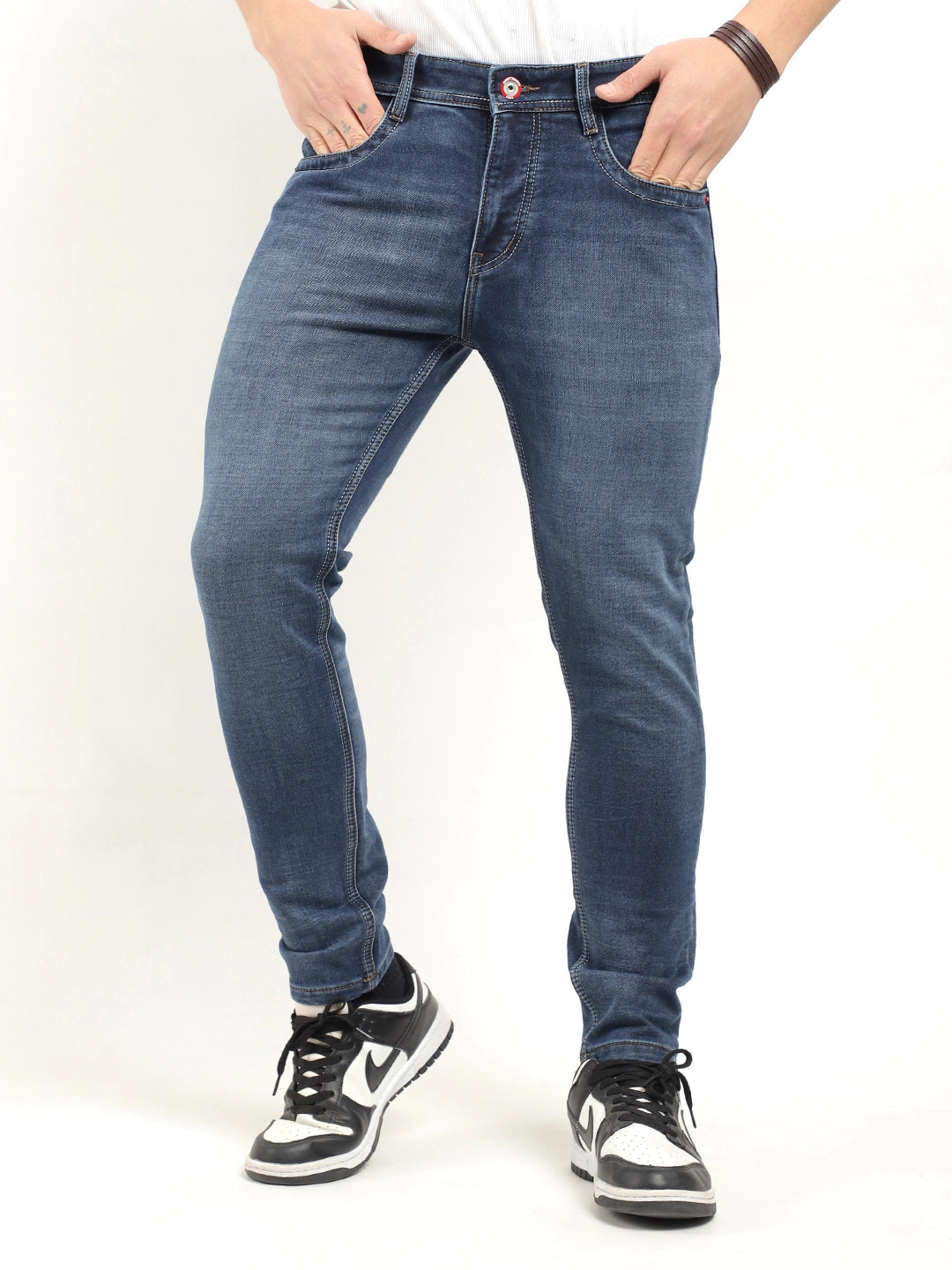 Brit Blend Dark Blue Denim Jeans