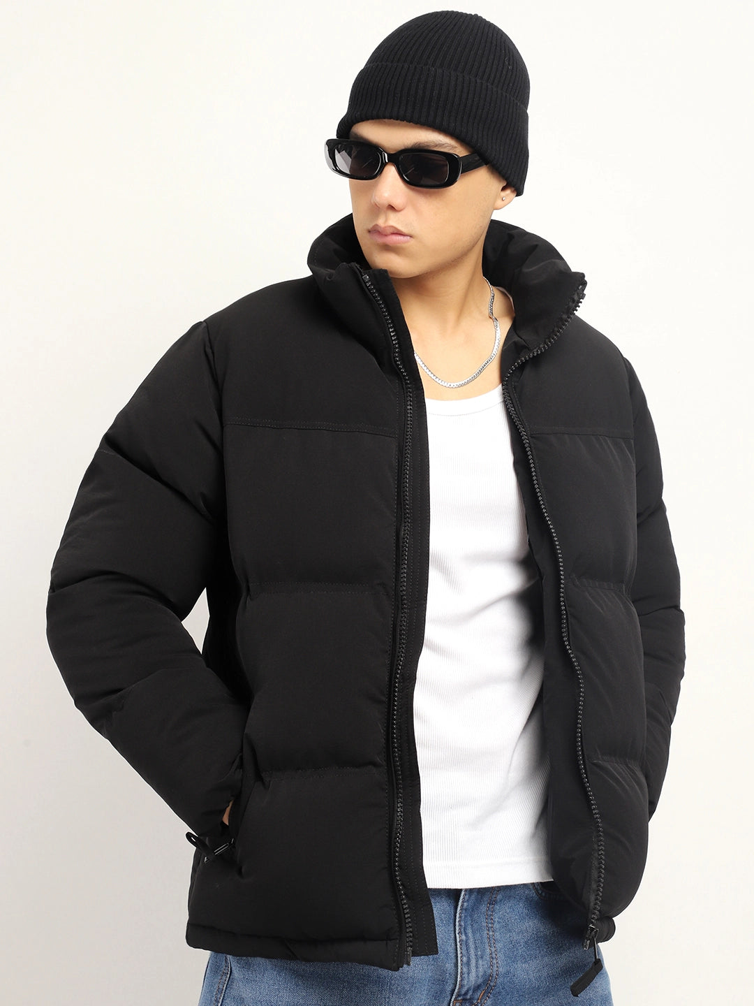 Black Puffer Jacket Men