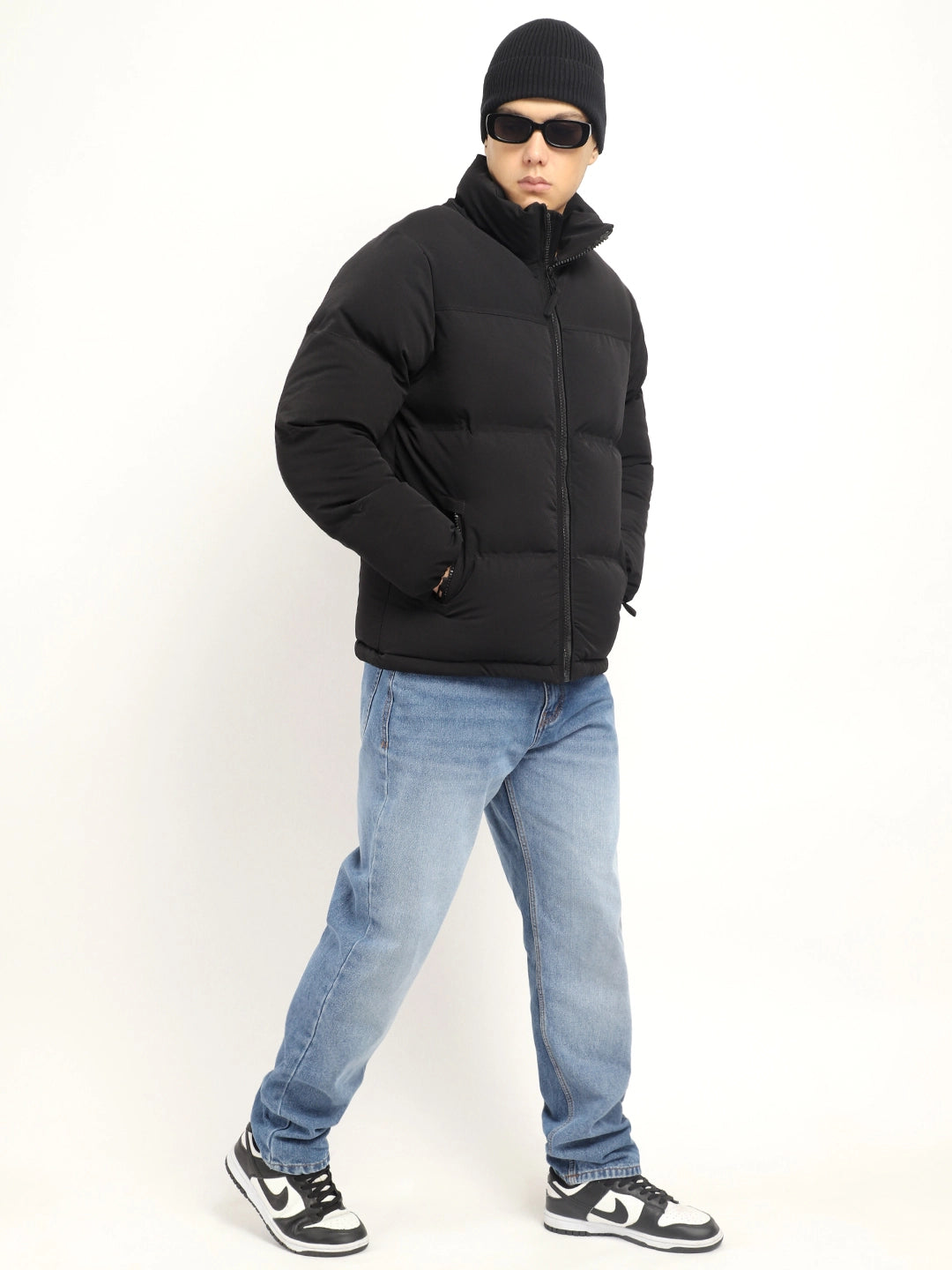 Black Puffer Jacket Men