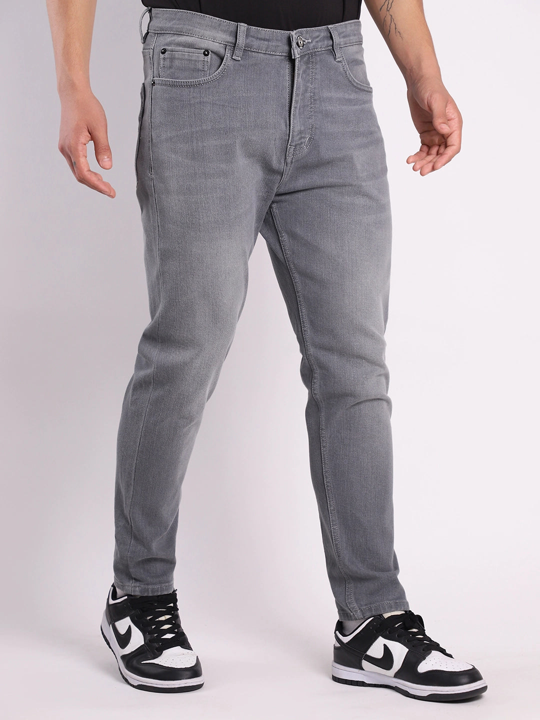 Sunset Wash Grey Denim Jeans