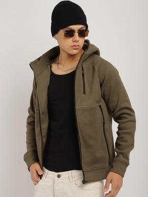 Wayfarer Brown Velvet Hoodie