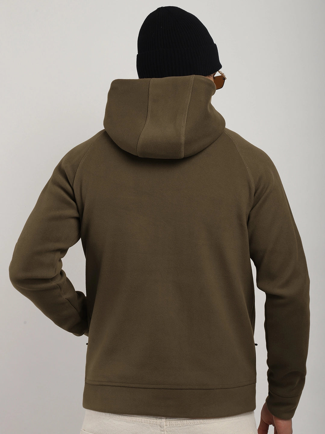 Wayfarer Brown Velvet Hoodie