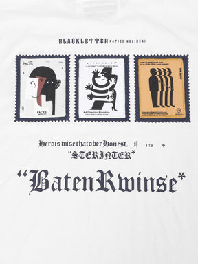 "BatenRwinse* Oversized White T-Shirt