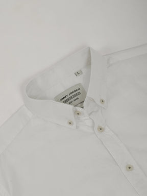 Fabric Pepar Cotton Classic White Full Sleeve Shirt