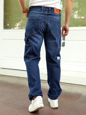 Men Dark Blue Denim Jeans