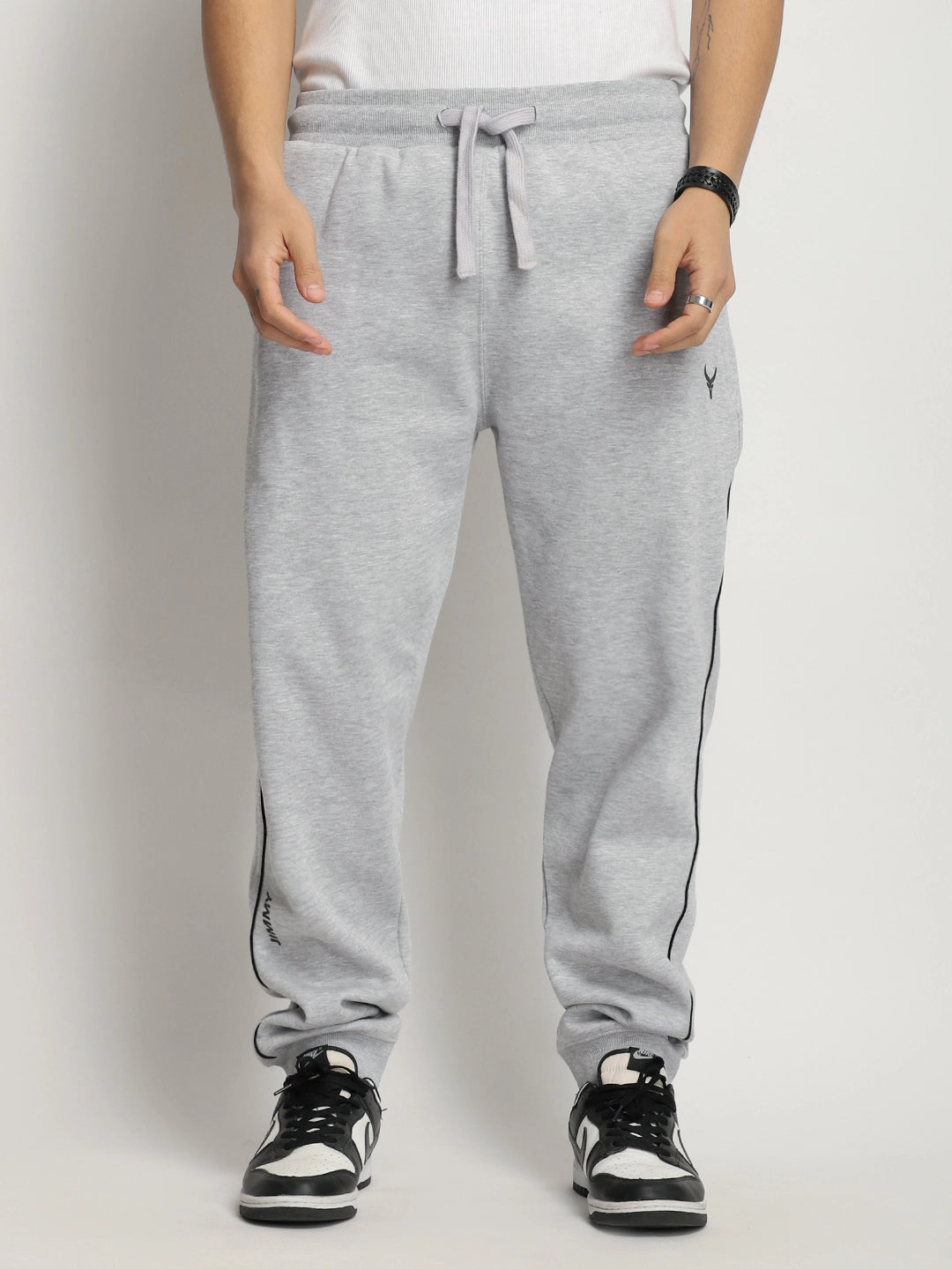 Mystic Match Fleece Grey Melange Tracksuit