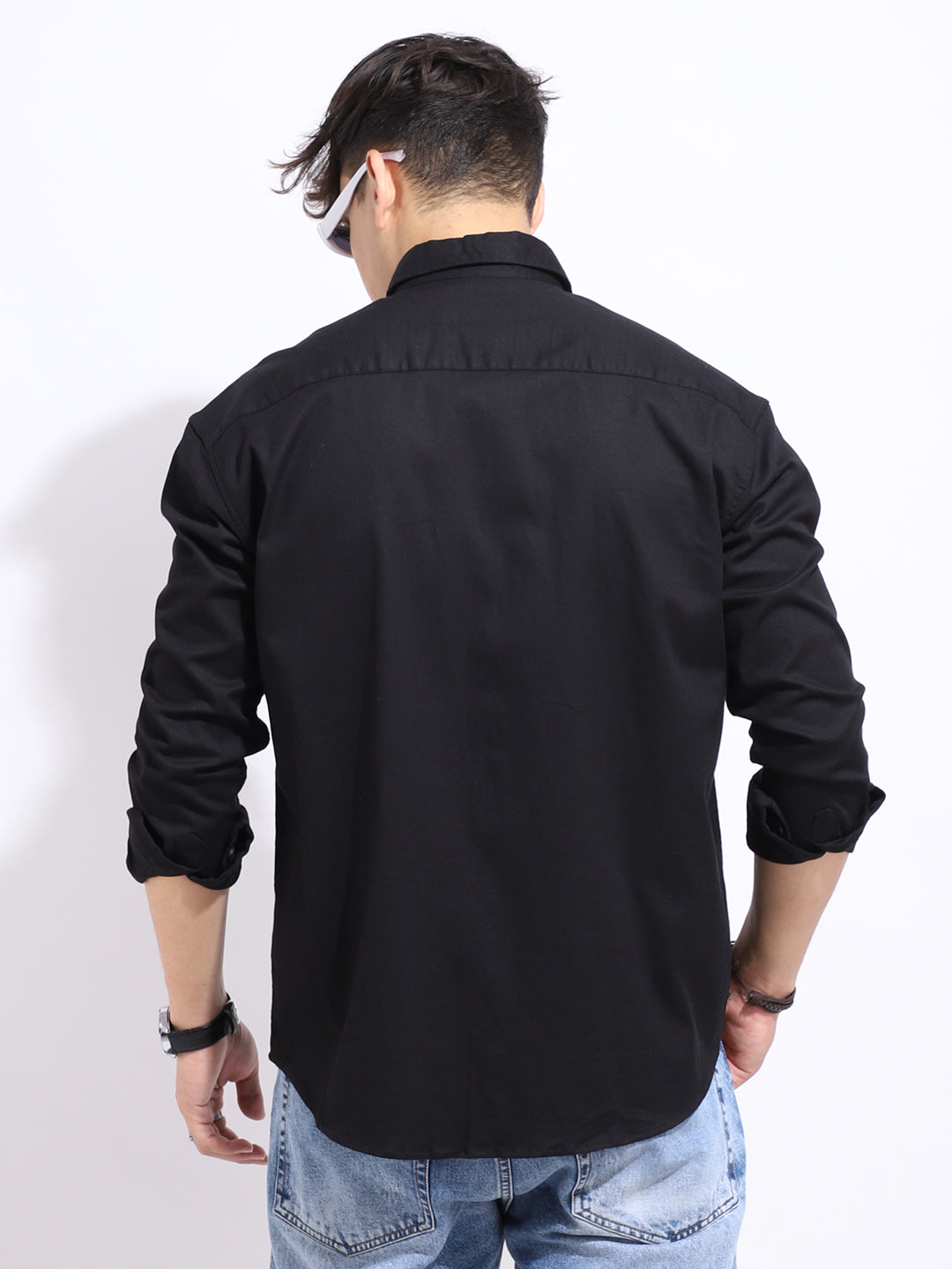 Timeless Tailored Black Shirt