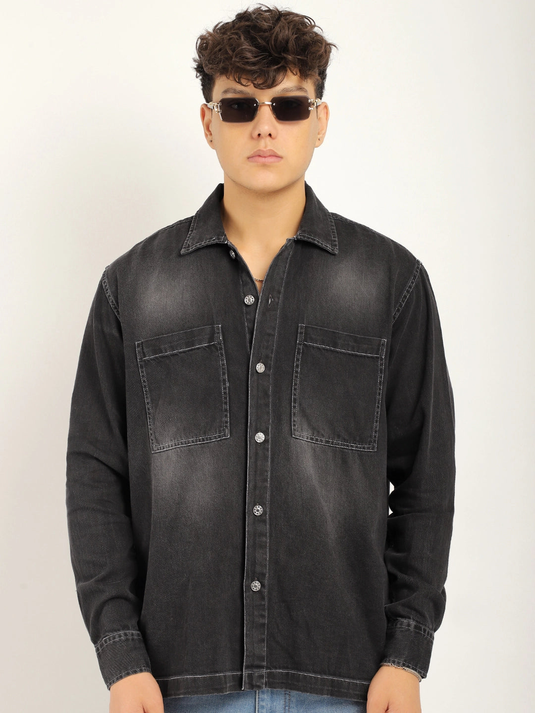 Heritage Hues Charcoal Denim Shirt