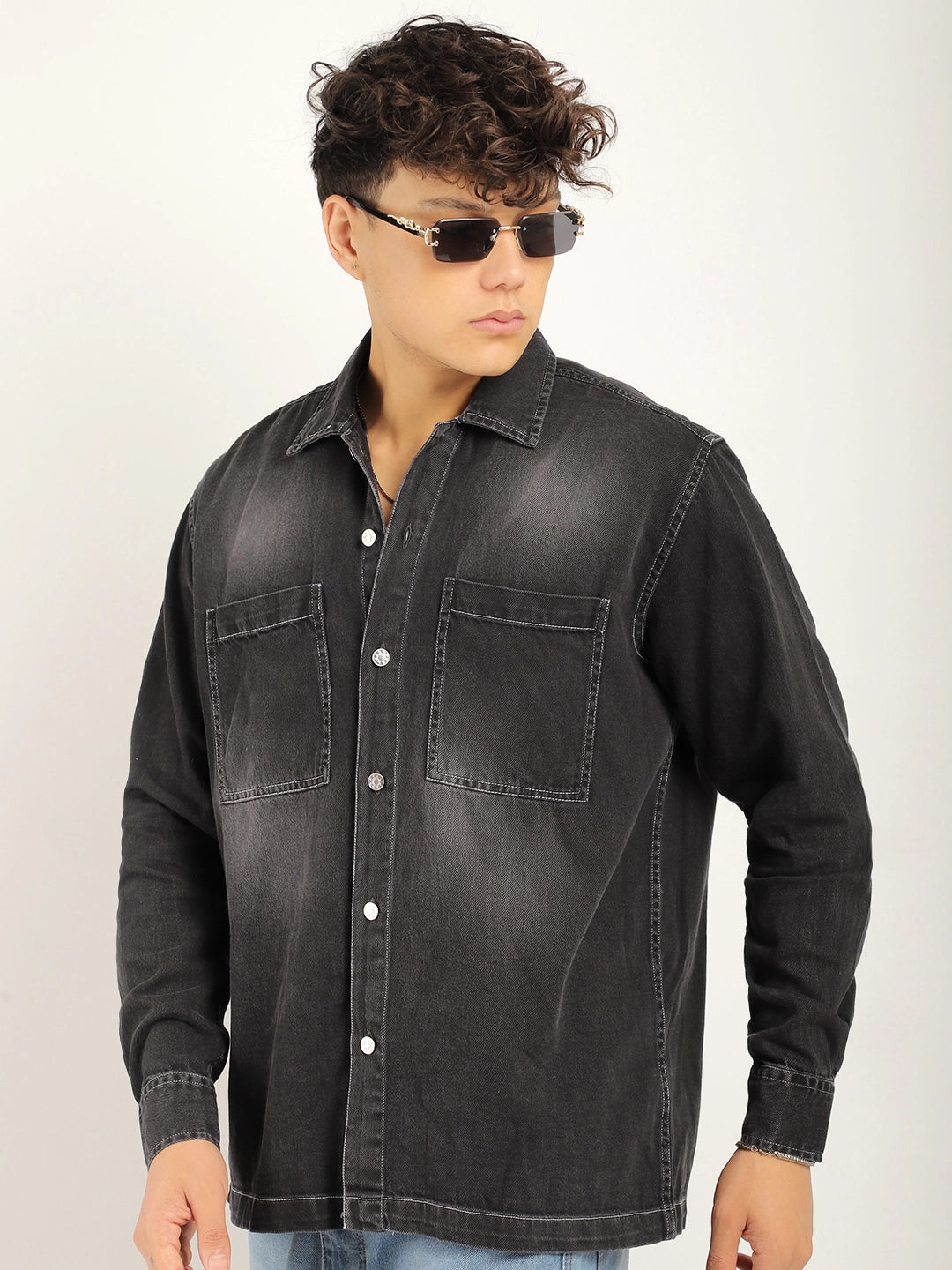 Heritage Hues Charcoal Denim Shirt