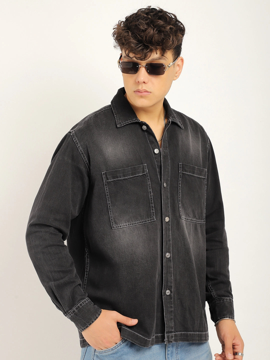 Heritage Hues Charcoal Denim Shirt