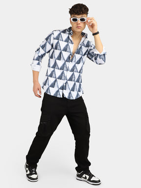 Tangle Triangle Teal Shirt