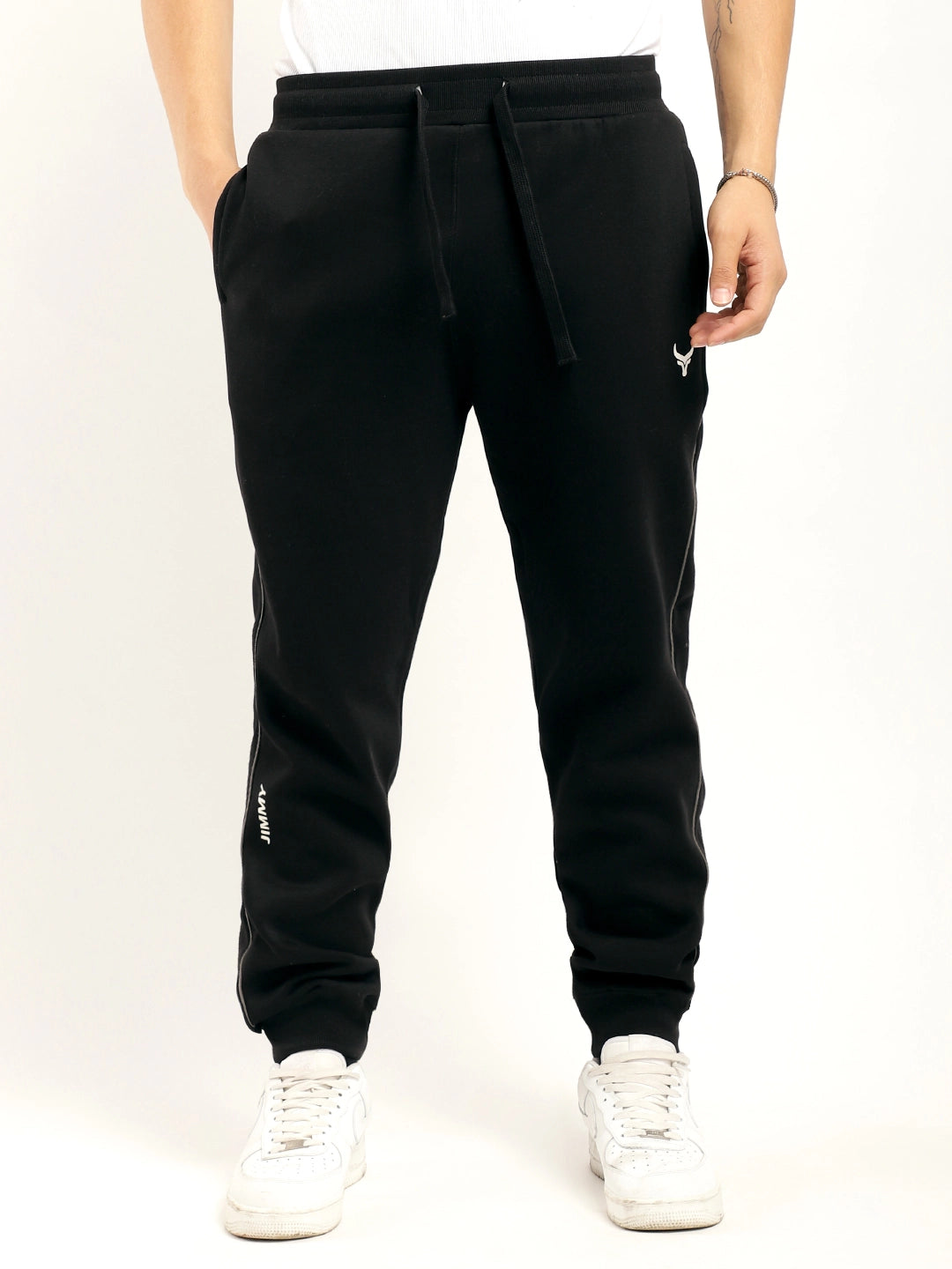 Fleece Black Tracksuit