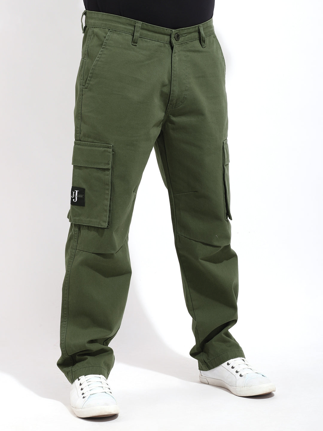 Terminator Olive Green Baggy Fit Cargo